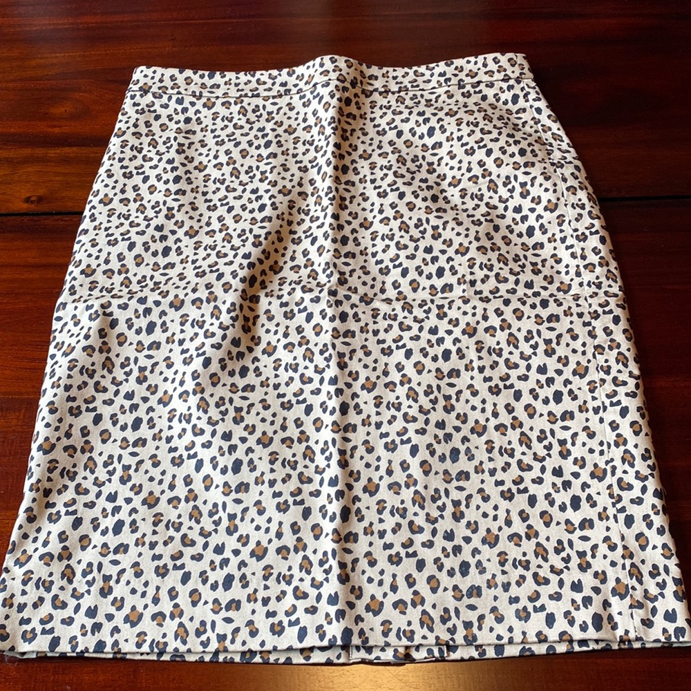 Jcrew cotton pencil Skirt
